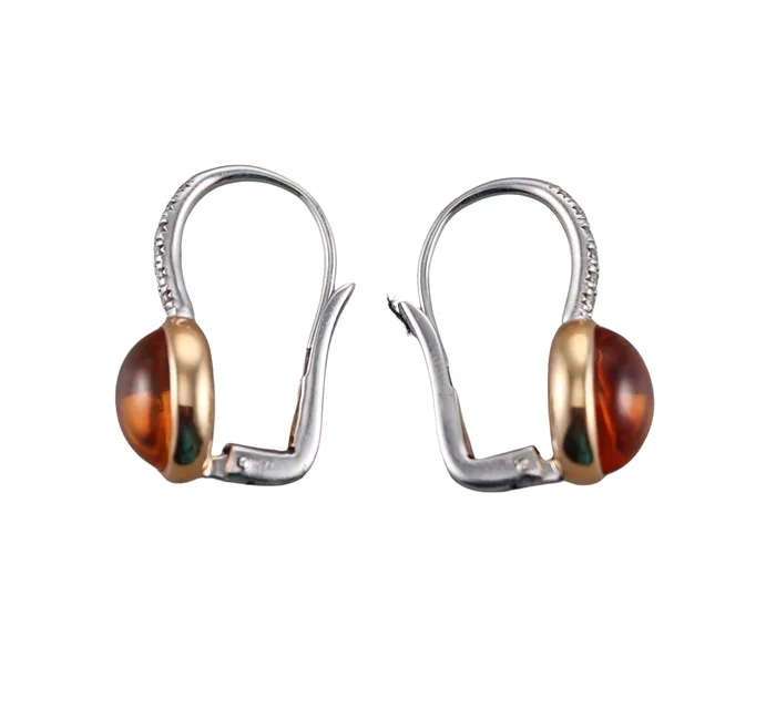 Mimi Milano Earrings Mimi Milano Leela Citrine Diamond 18k Gold Earrings