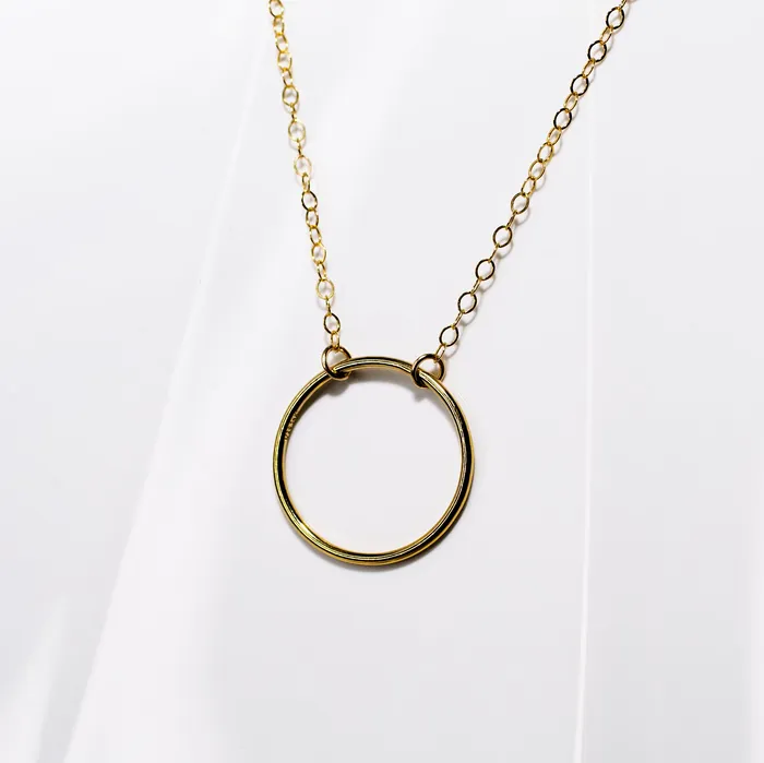 Crescent Circle Necklace Grayling Necklaces