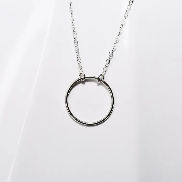 Crescent Circle Necklace Grayling Necklaces