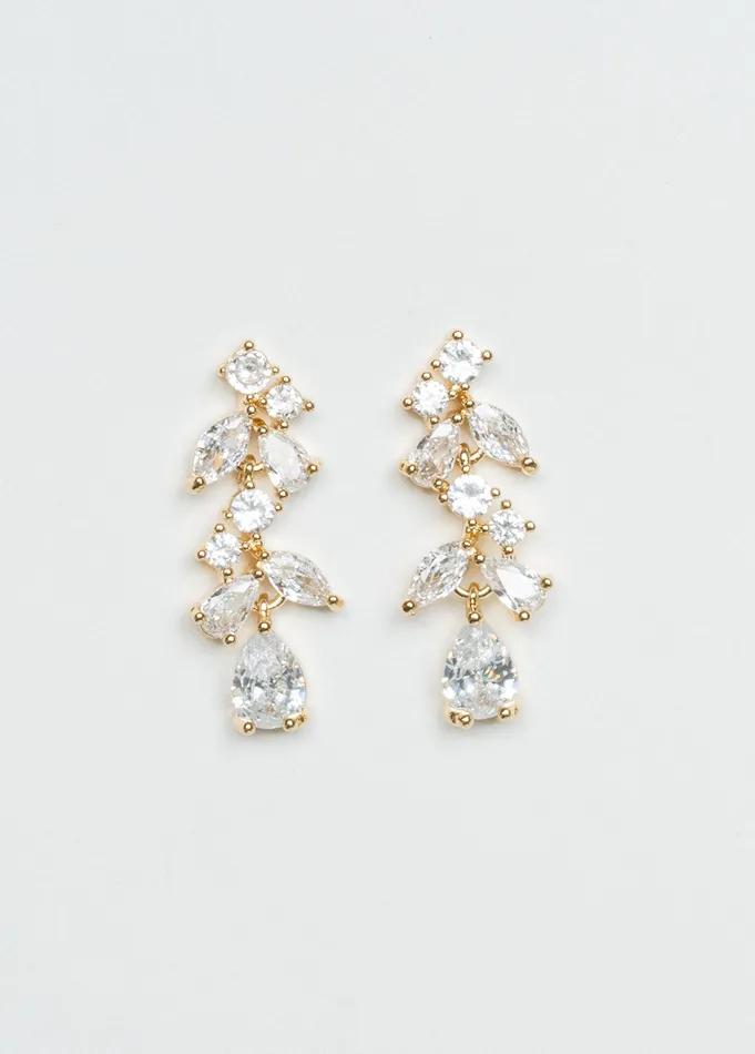 Earrings Ivy Earring Jay Kay Braids and Bridal