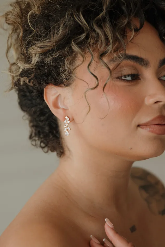 Earrings Ivy Earring Jay Kay Braids and Bridal