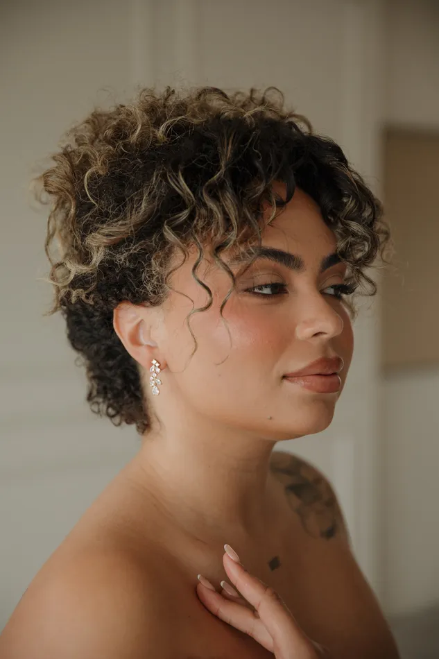 Earrings Ivy Earring Jay Kay Braids and Bridal
