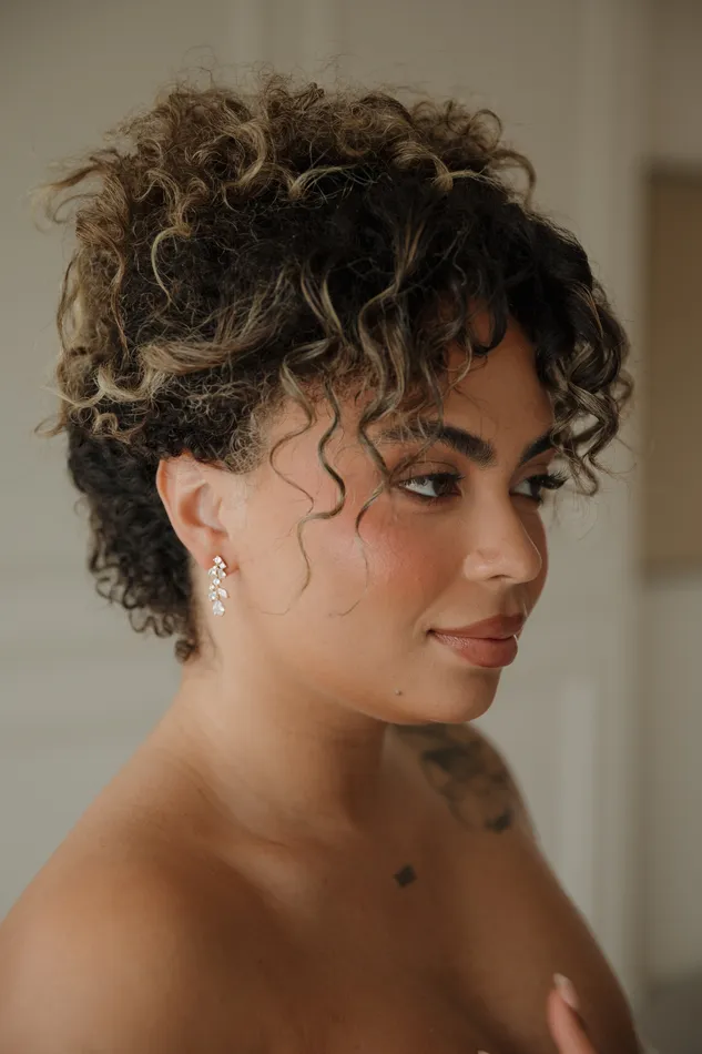 Earrings Ivy Earring Jay Kay Braids and Bridal