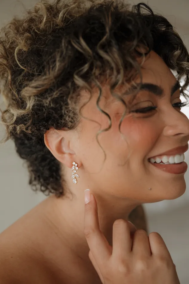 Earrings Ivy Earring Jay Kay Braids and Bridal