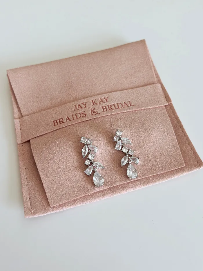 Earrings Ivy Earring Jay Kay Braids and Bridal