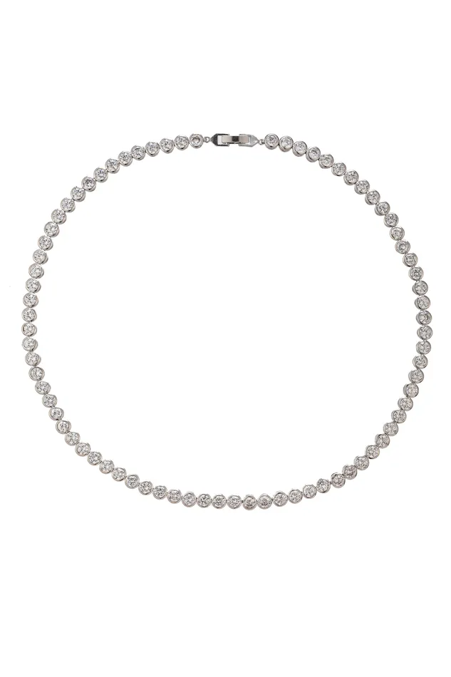 Eye Candy LA Everly Cubic Zirconia Tennis Necklace Necklaces
