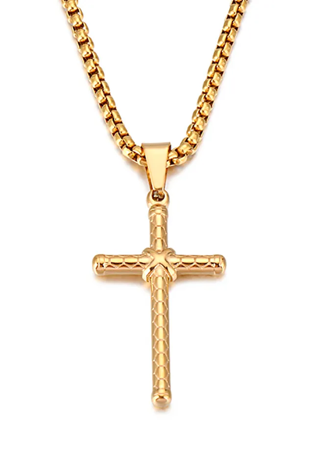 Eye Candy LA Necklaces Cross Pendant Necklace