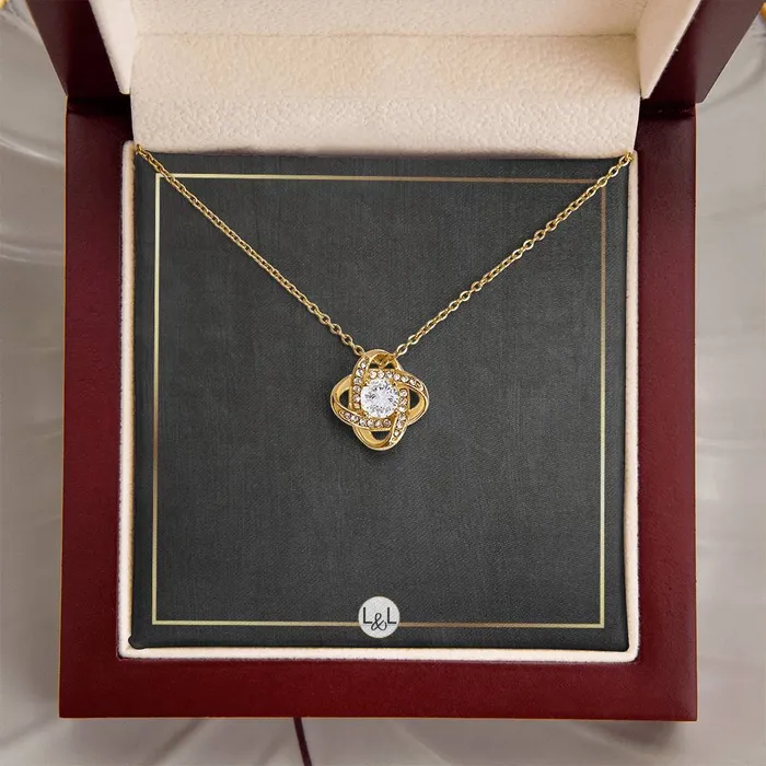 Knot Pendant Necklace ShineOn Fulfillment Necklaces