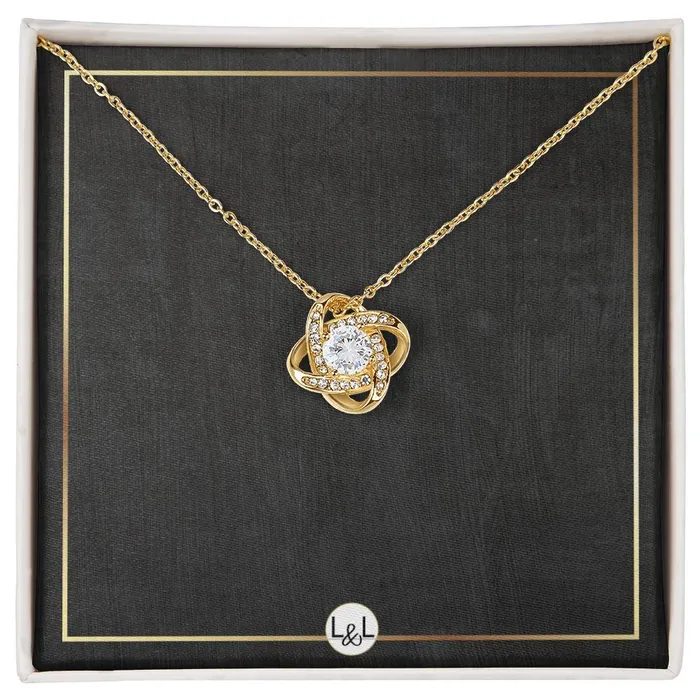 Knot Pendant Necklace ShineOn Fulfillment Necklaces