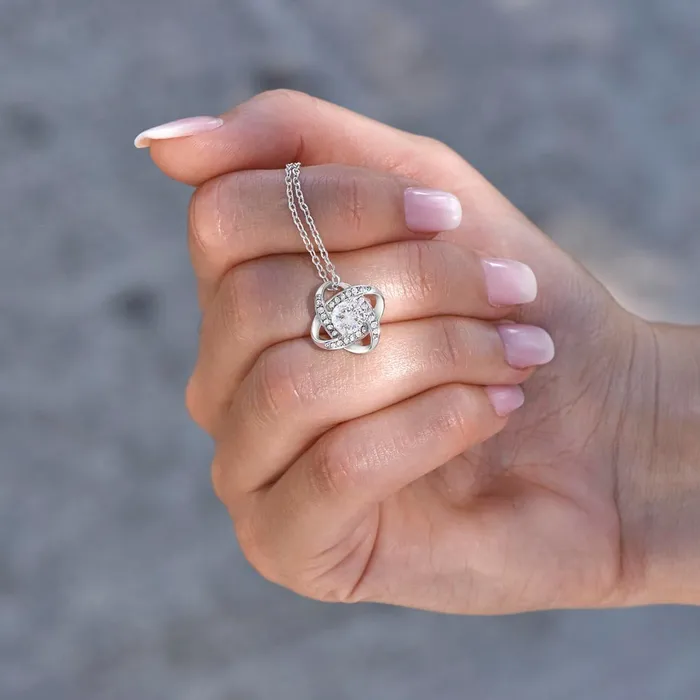 Knot Pendant Necklace ShineOn Fulfillment Necklaces