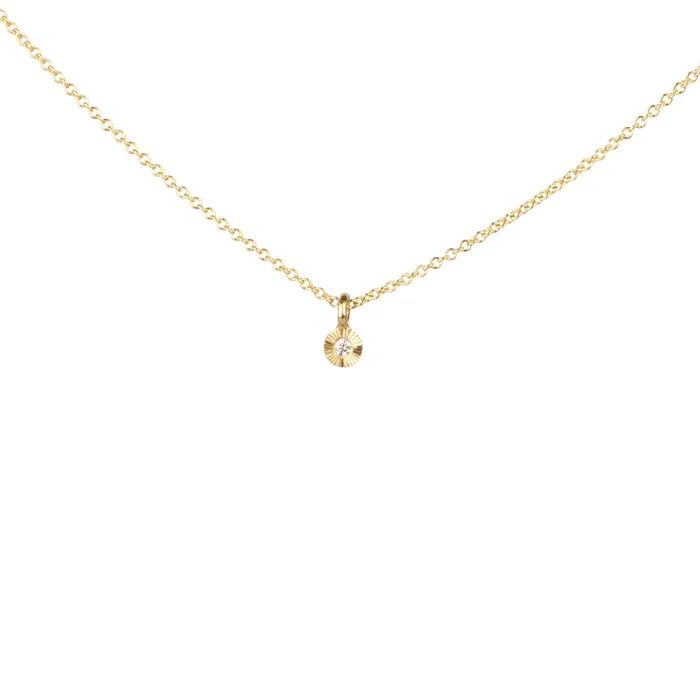 Necklaces Corey Egan Gold and Diamond Rise Necklace