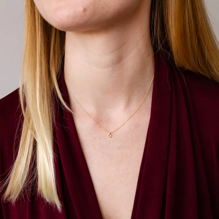 Necklaces Corey Egan Gold and Diamond Rise Necklace