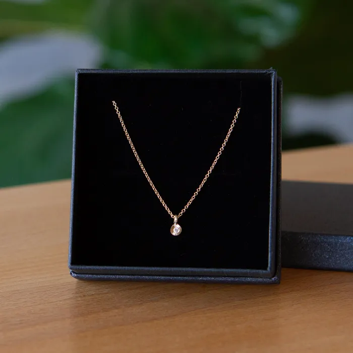 Necklaces Corey Egan Gold and Diamond Rise Necklace