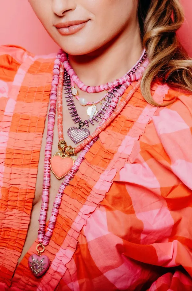 Necklaces Elizabeth Cole Jewelry Sorrell Necklace