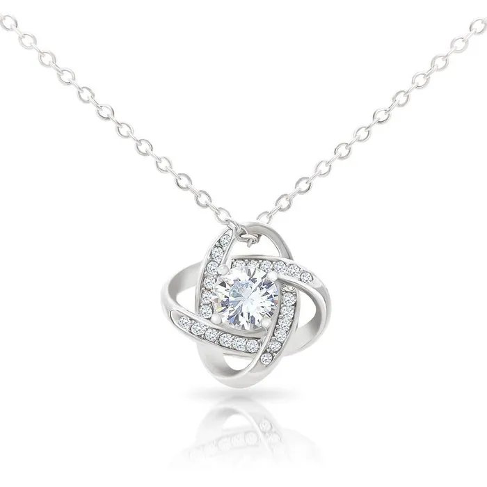 ShineOn Fulfillment Necklaces To My Amazing Aunt Love Knot Pendant Necklace The Perfect Gift For Aunt