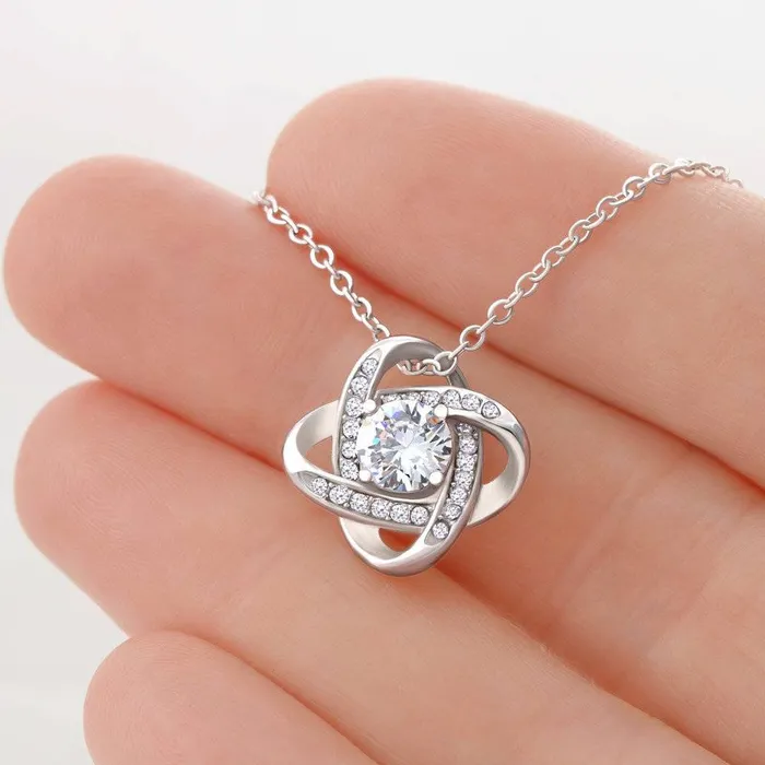 ShineOn Fulfillment Necklaces To My Amazing Aunt Love Knot Pendant Necklace The Perfect Gift For Aunt