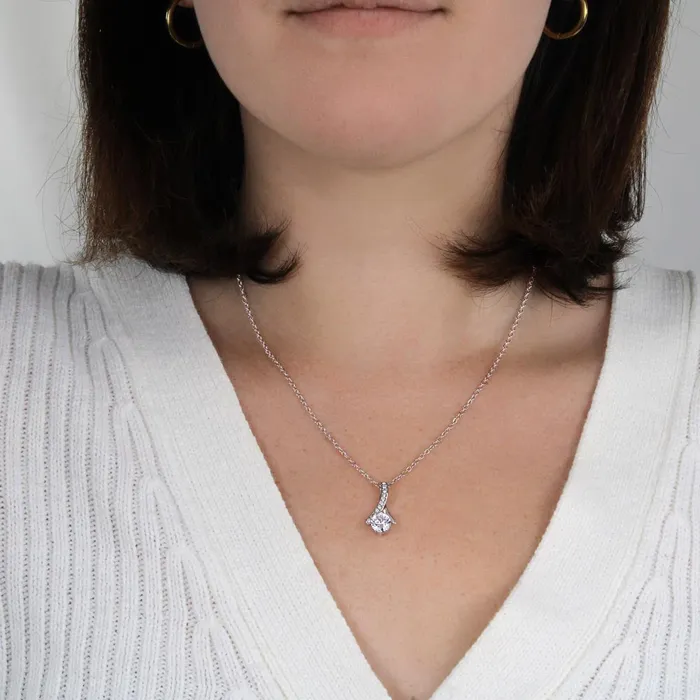 Thank You for Giving Me a Chance To My Fiancs Mom Alluring Beauty Pendant Necklace For Your Future Mother In Law Gift for Grooms Mom ShineOn Fulfillment Necklaces