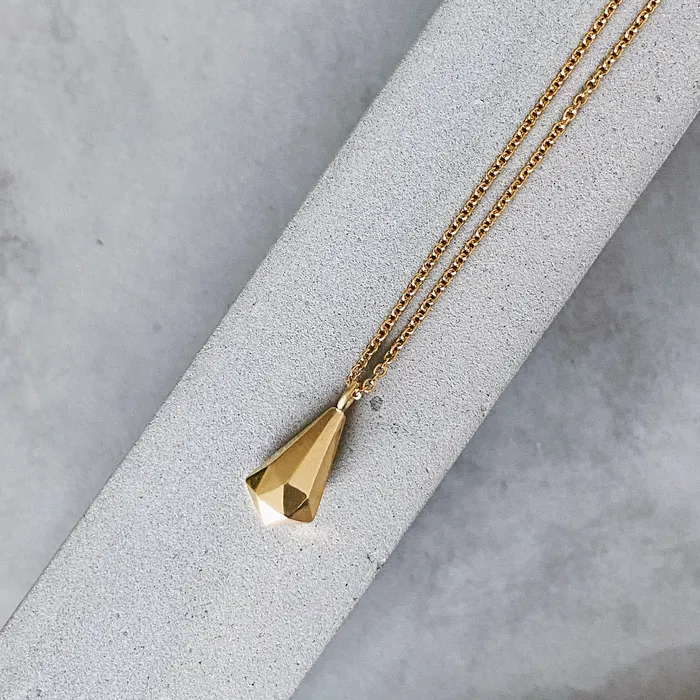 Vermeil Crystal Fragment Necklace Corey Egan Necklaces