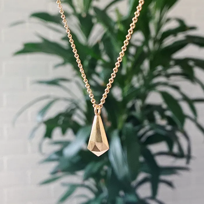 Vermeil Crystal Fragment Necklace Corey Egan Necklaces