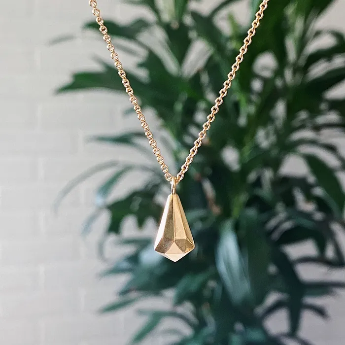 Vermeil Crystal Fragment Necklace Corey Egan Necklaces